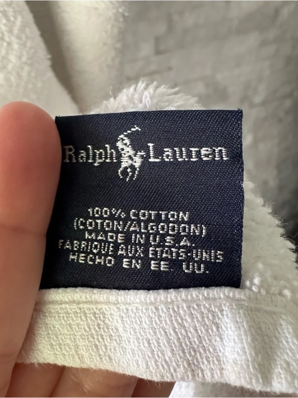 Ralph Lauren Vintage Nautical Polo Yacht Club World Class Yachting Beach Towel
